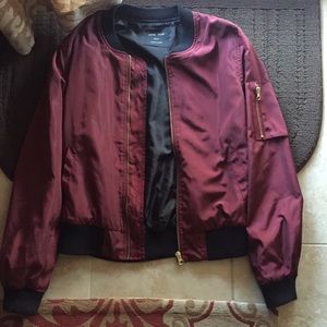 Burgundy Bomber jacket: 🚨 Final Drop